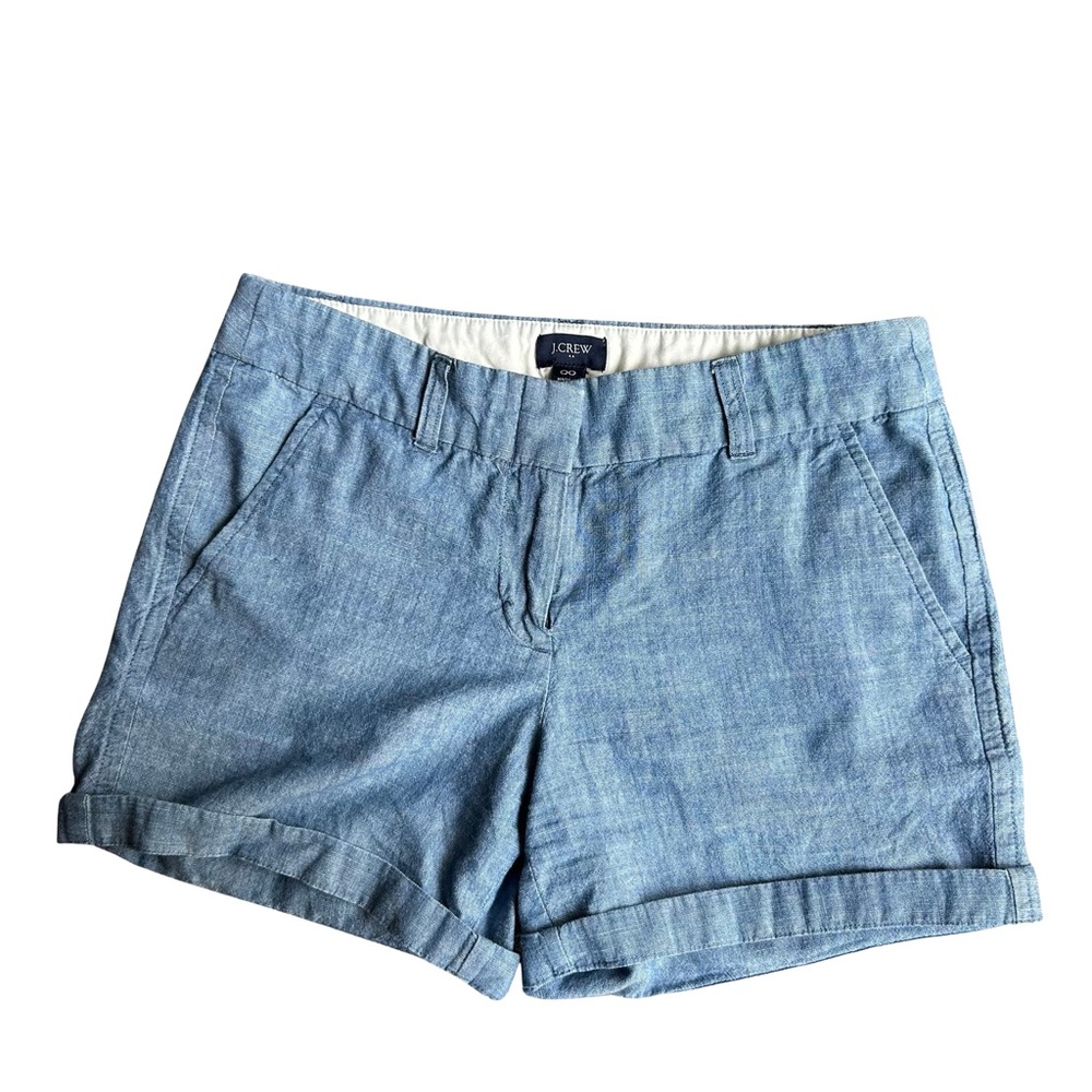 J. Crew Chambray Shorts Size 00